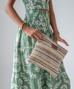 Bronte Bikini Bag-Sand Beige