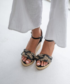 Lovina Wedges-Black