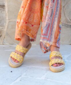 Paros Beach Slides-Yellow