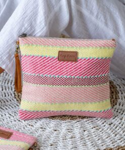 Florence Bikini Bag-Pink Lime