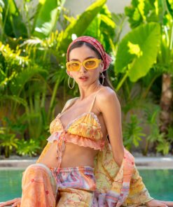 Indiana Bralette-Tangerine