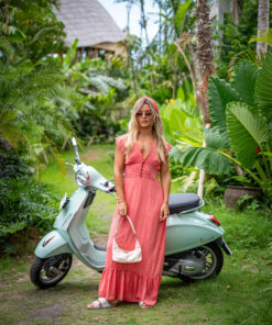 Alternative view of Greta Maxi Dress - Polkadot Red