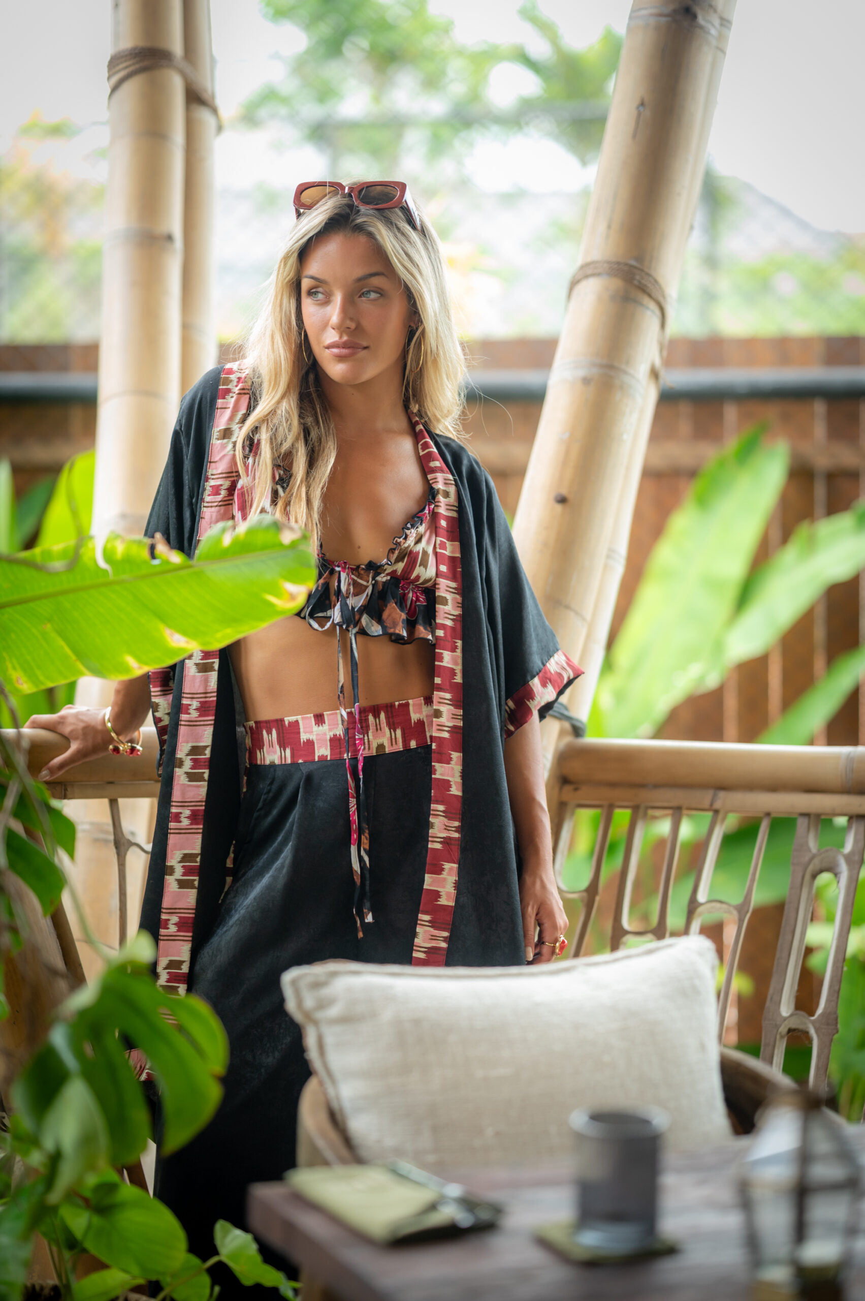 Indira Kimono - Black