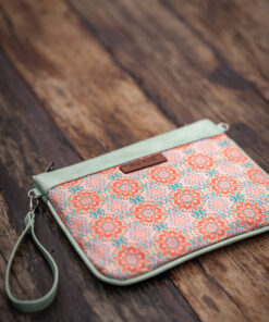 Alternative view of Zanzibar Clutch-Mint