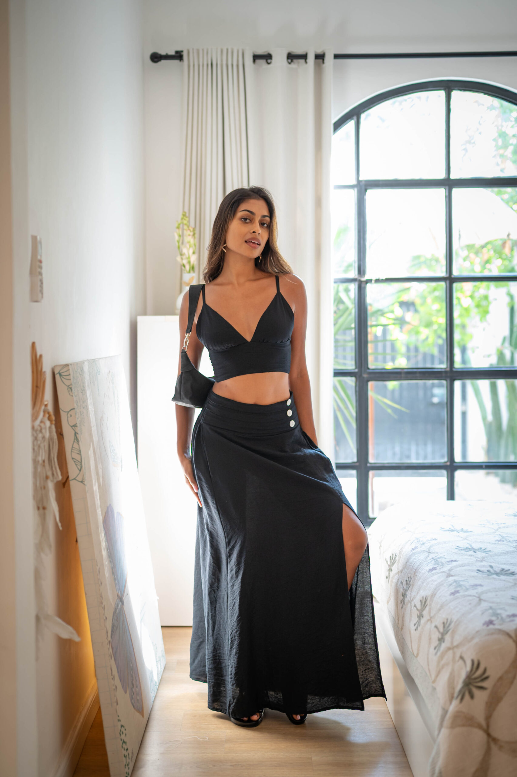 Aubrey Bralette - Black - Image 2