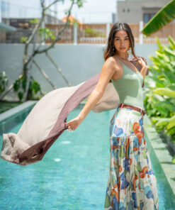 Alternative view of Silhouette Bodysuit - Sage