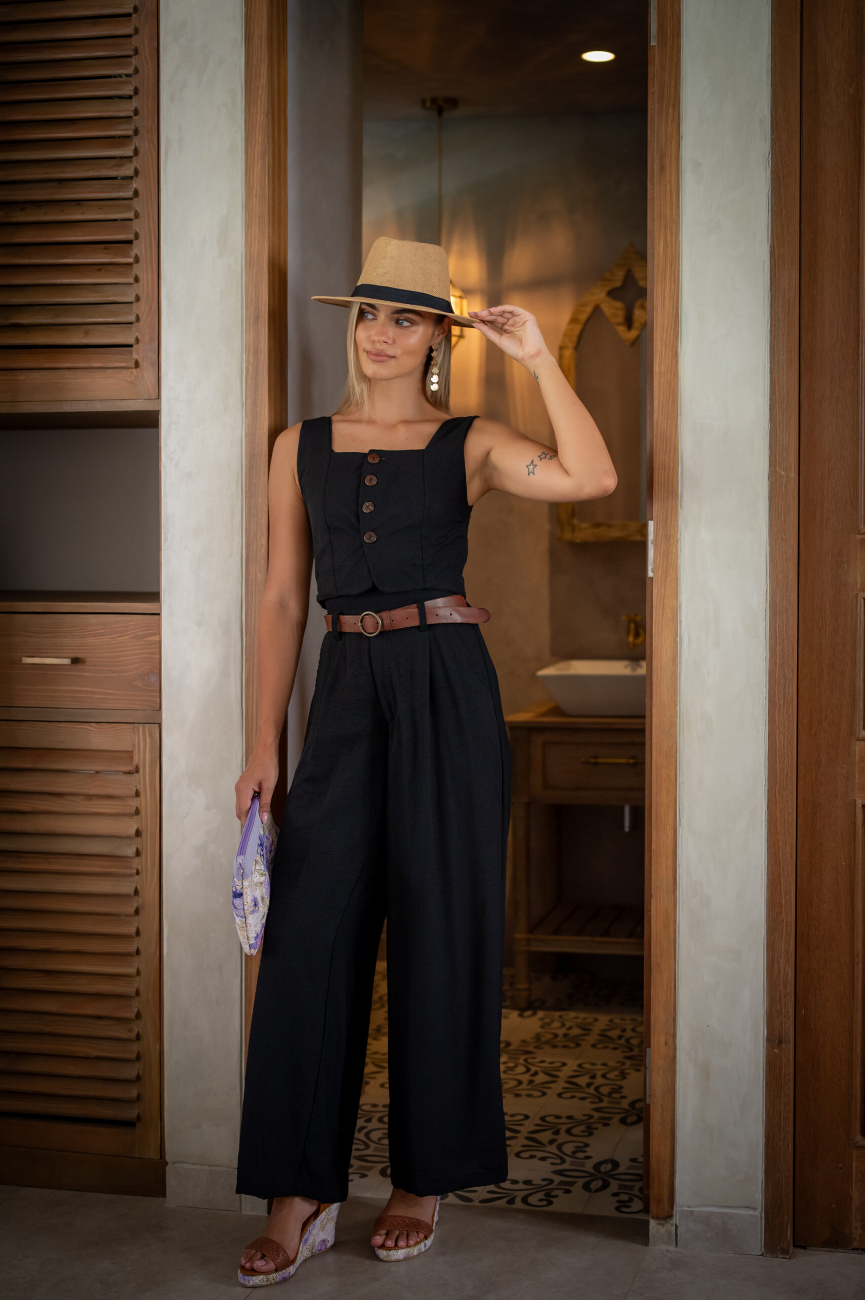 Taya Pants – Black - Image 3