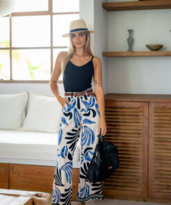 Taya Pants Seaweed Blue Mimpi Mannis