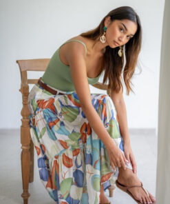 Alternative view of Anika Skirt - Bougenville Blue