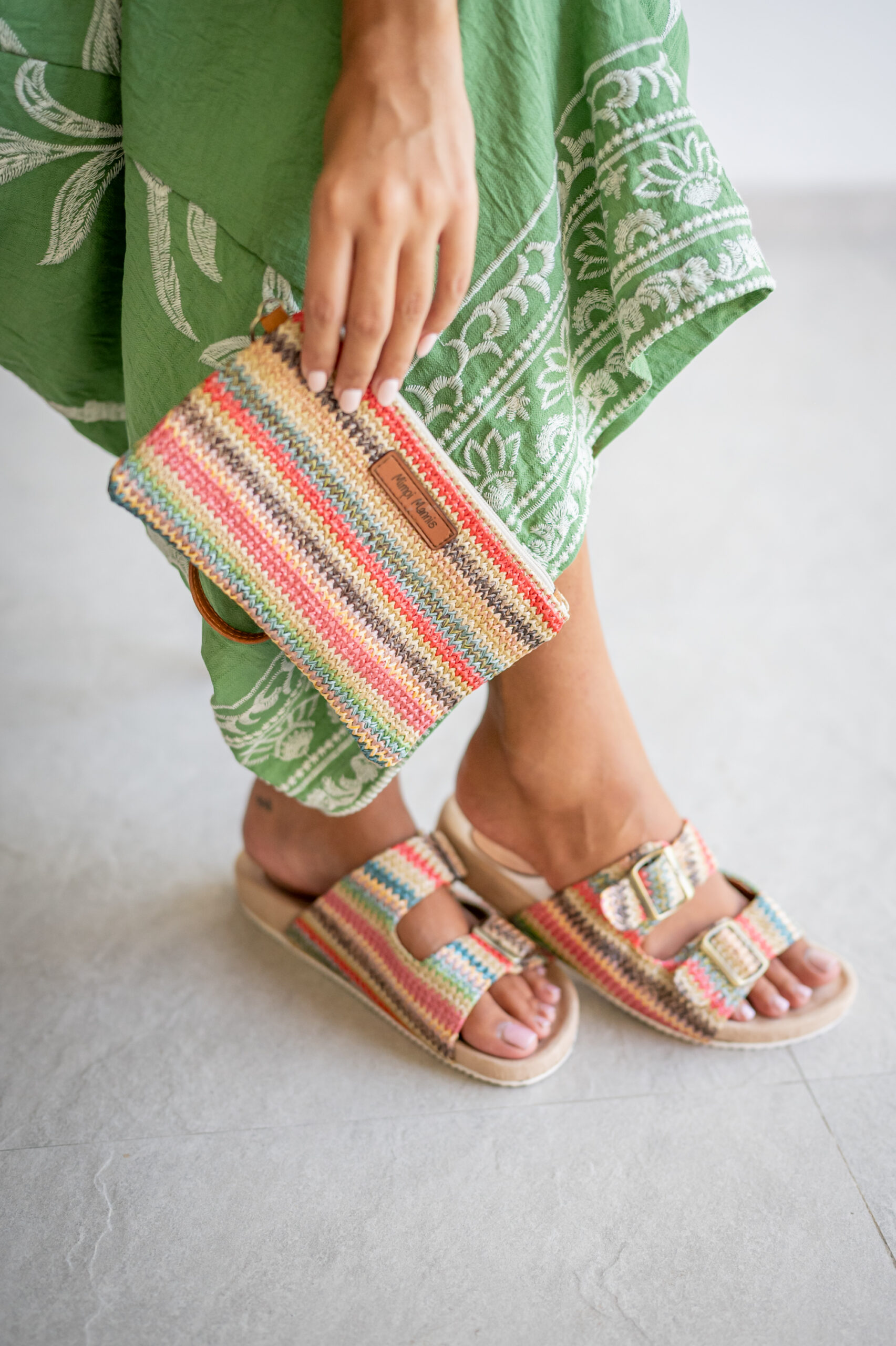 Lennox Slides - Rose Olive - Image 2