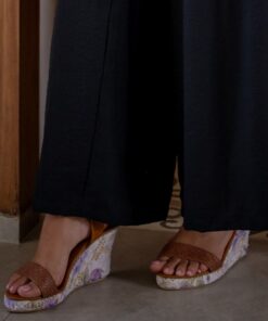 Portofino Wedges Mauve Mimpi Mannis