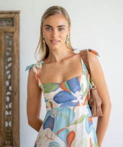 Alternative view of Seraphina Dress – Bougenville Blue