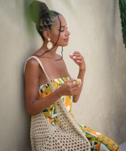 Tahanui Crochet Bag-Sorrell Brown