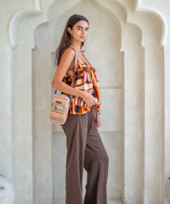 Alternative view of Selina Pants – Choc