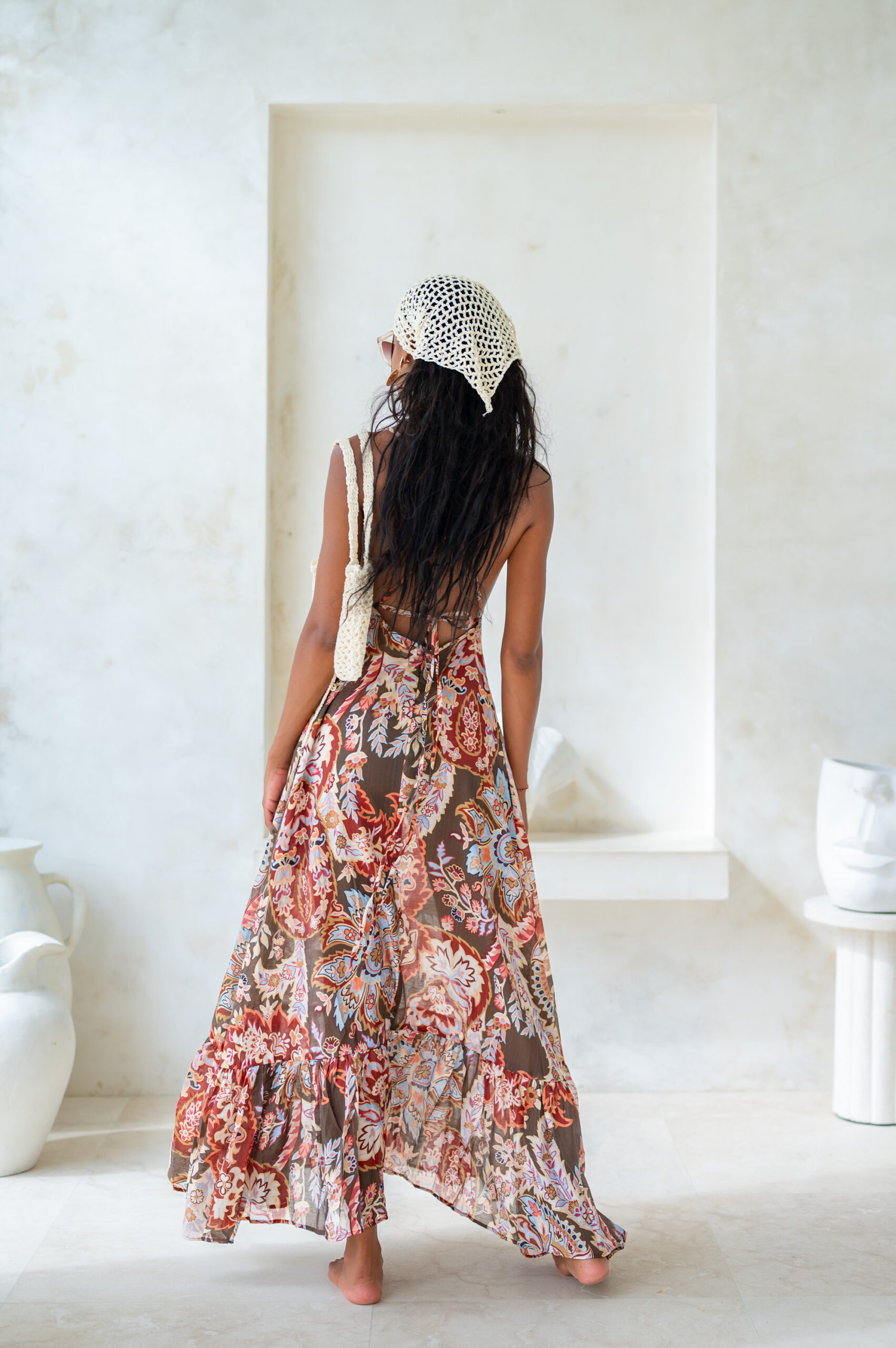 Gisele Dress – Wildwood Merlot - Image 2
