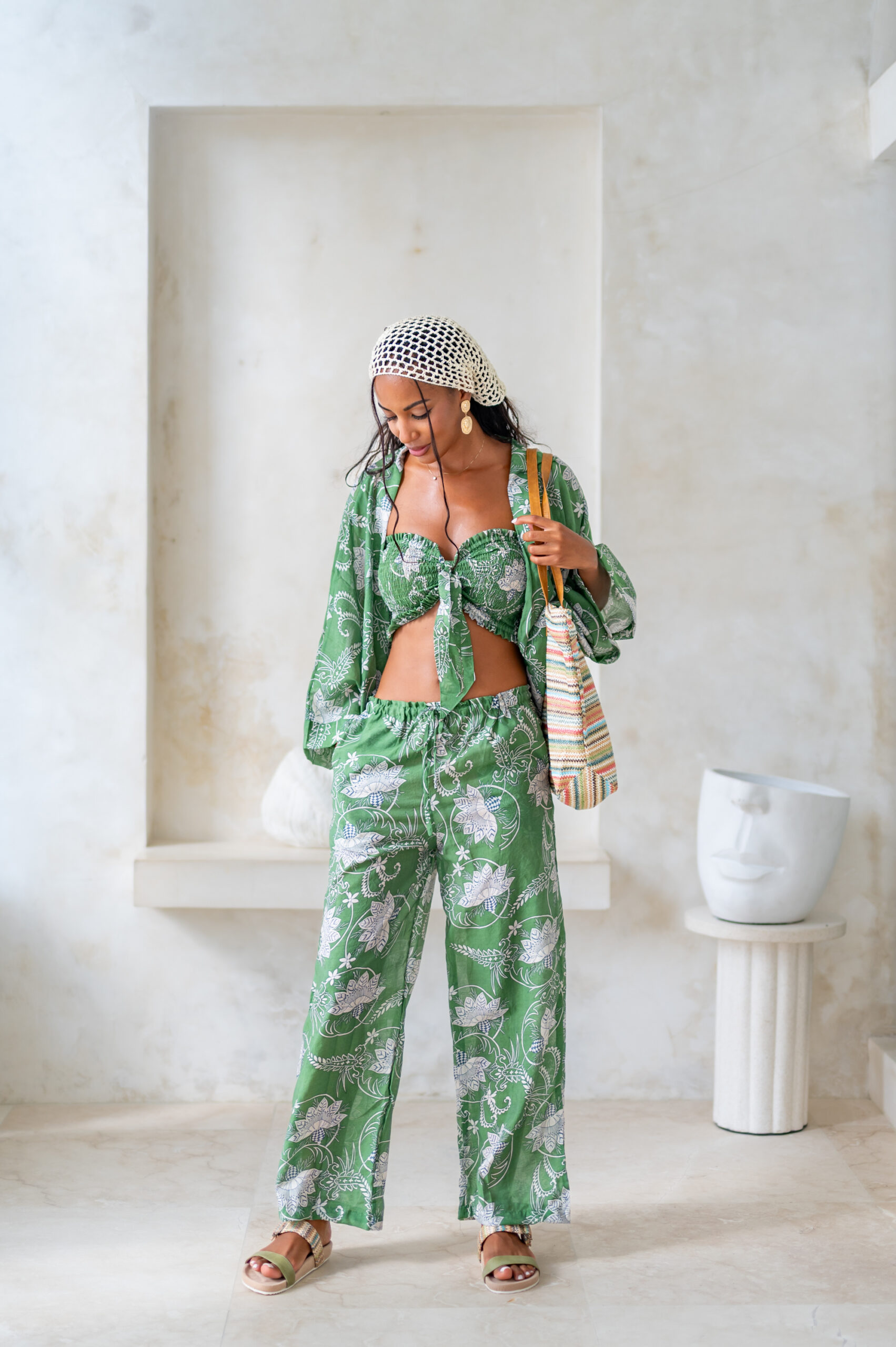 Keisha Pants – Jardin Fern - Image 3