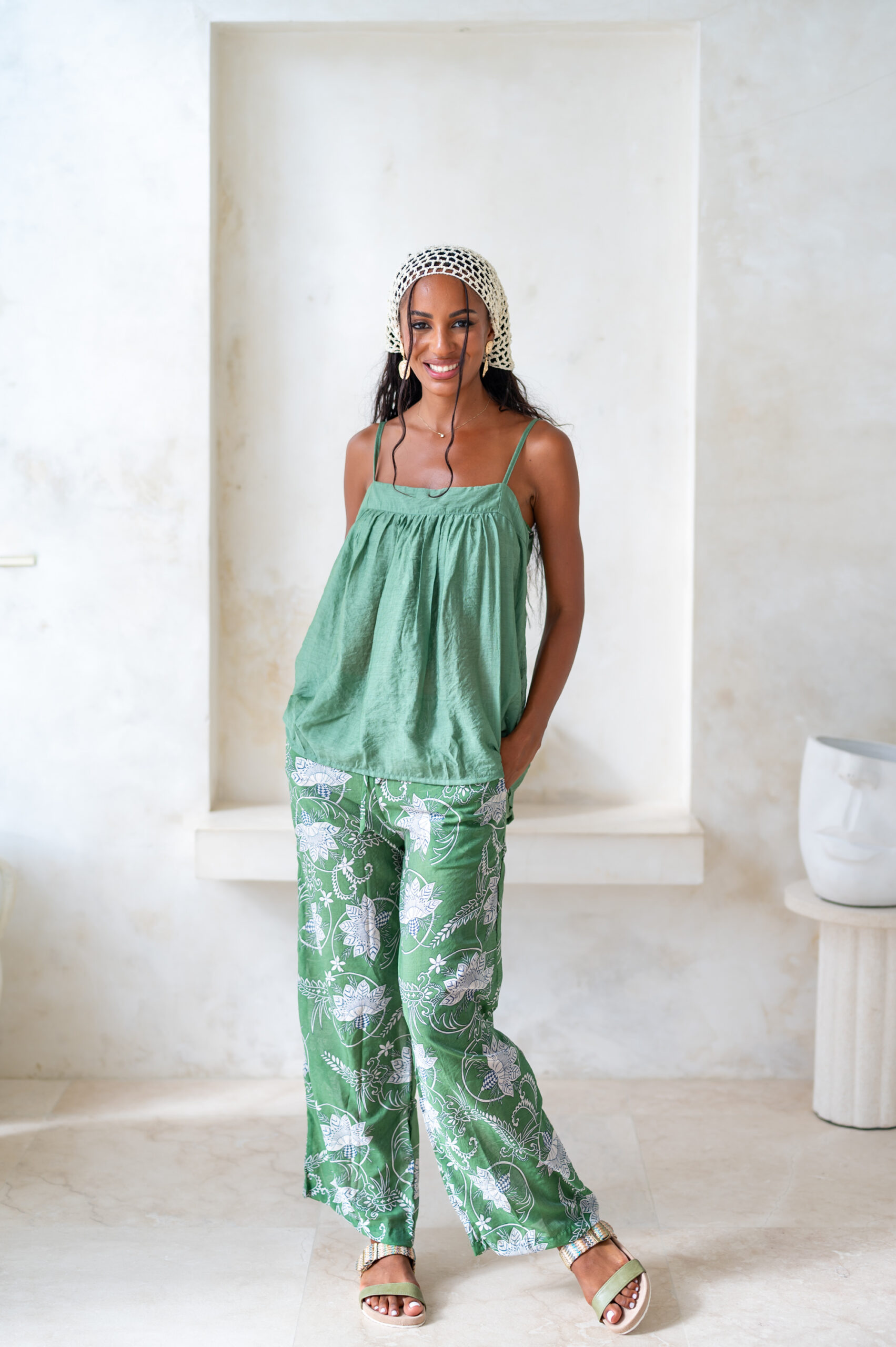 Romy Top – Kiwi Green