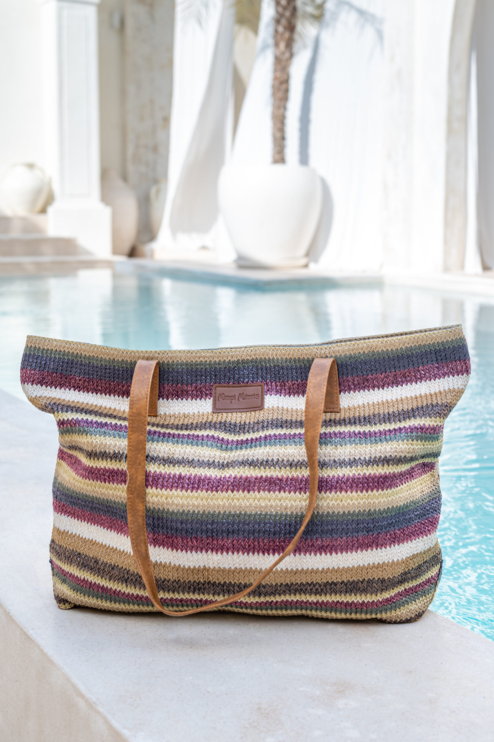 Laguna Beach Tote – Spiced Plum