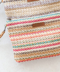 Alternative view of Laguna Makeup Case – Teal Rose