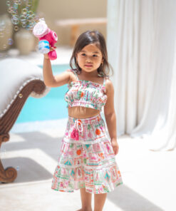 Harlow Kids Top – Fairy Floss