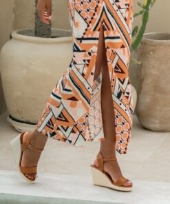 Mali Wedges – Tan